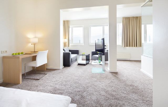 Juniorsuit im Hotel Ambassador.